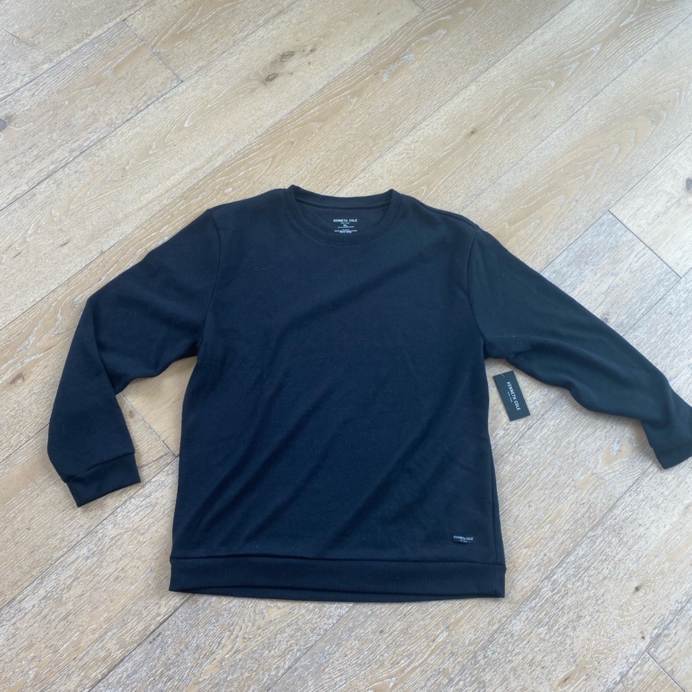 Kenneth Cole New York City mens brand new with tags xl black sweater